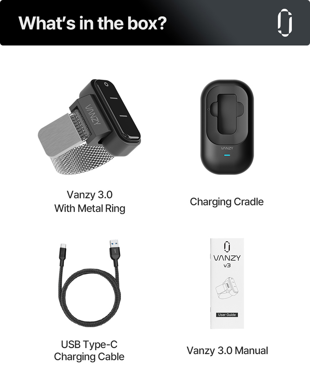 Contrôleur en anneau VANZY pour appareils AR