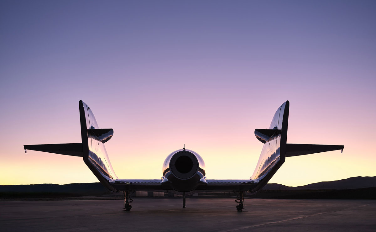 Суборбитальный корабль Virgin Galactic, вид 4