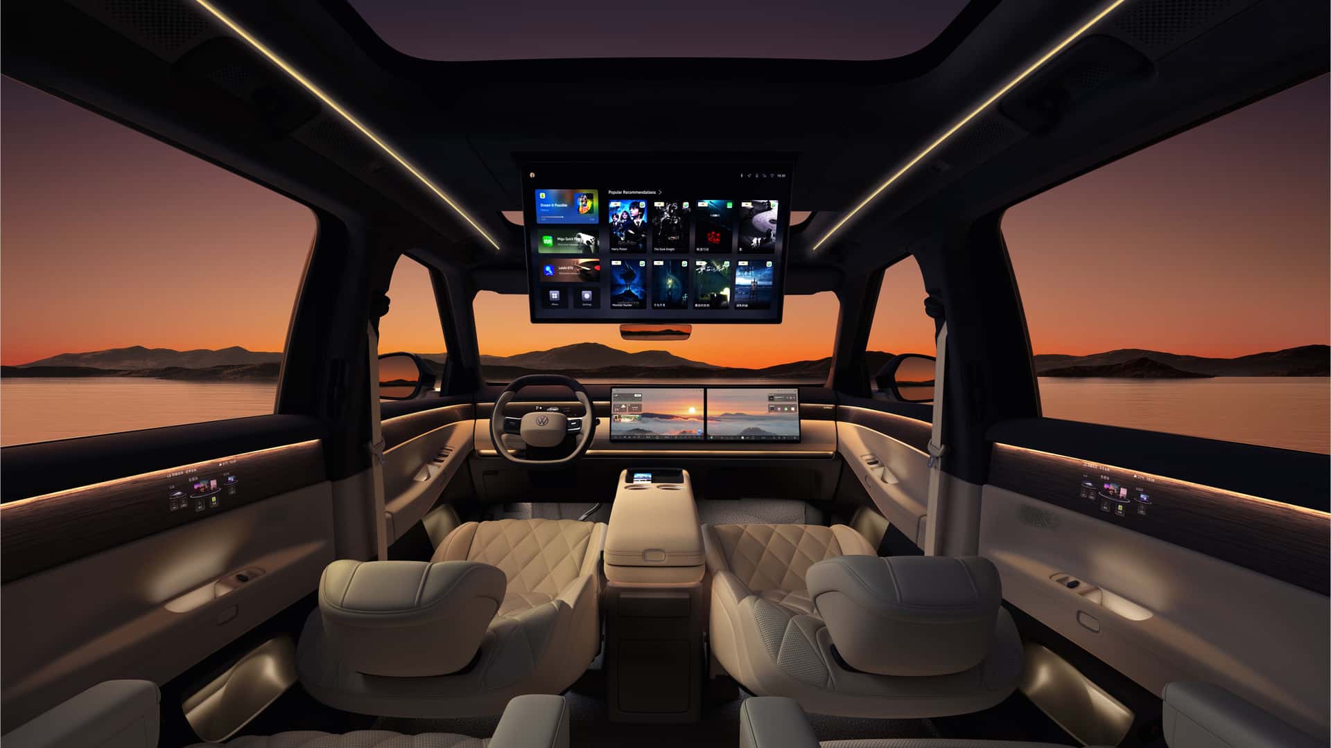 Экраны в Volkswagen ID. Era 9X