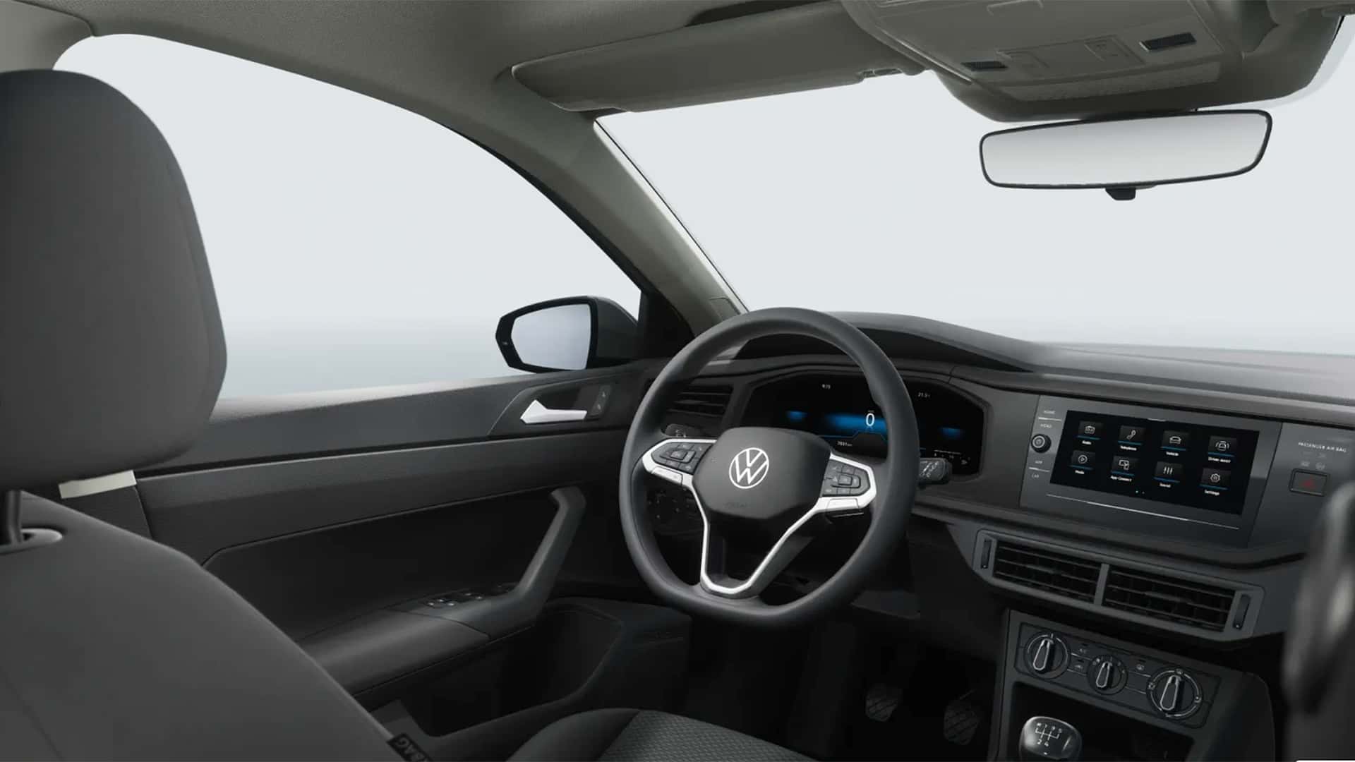 Цифровой кокпит Volkswagen Polo Young 2026