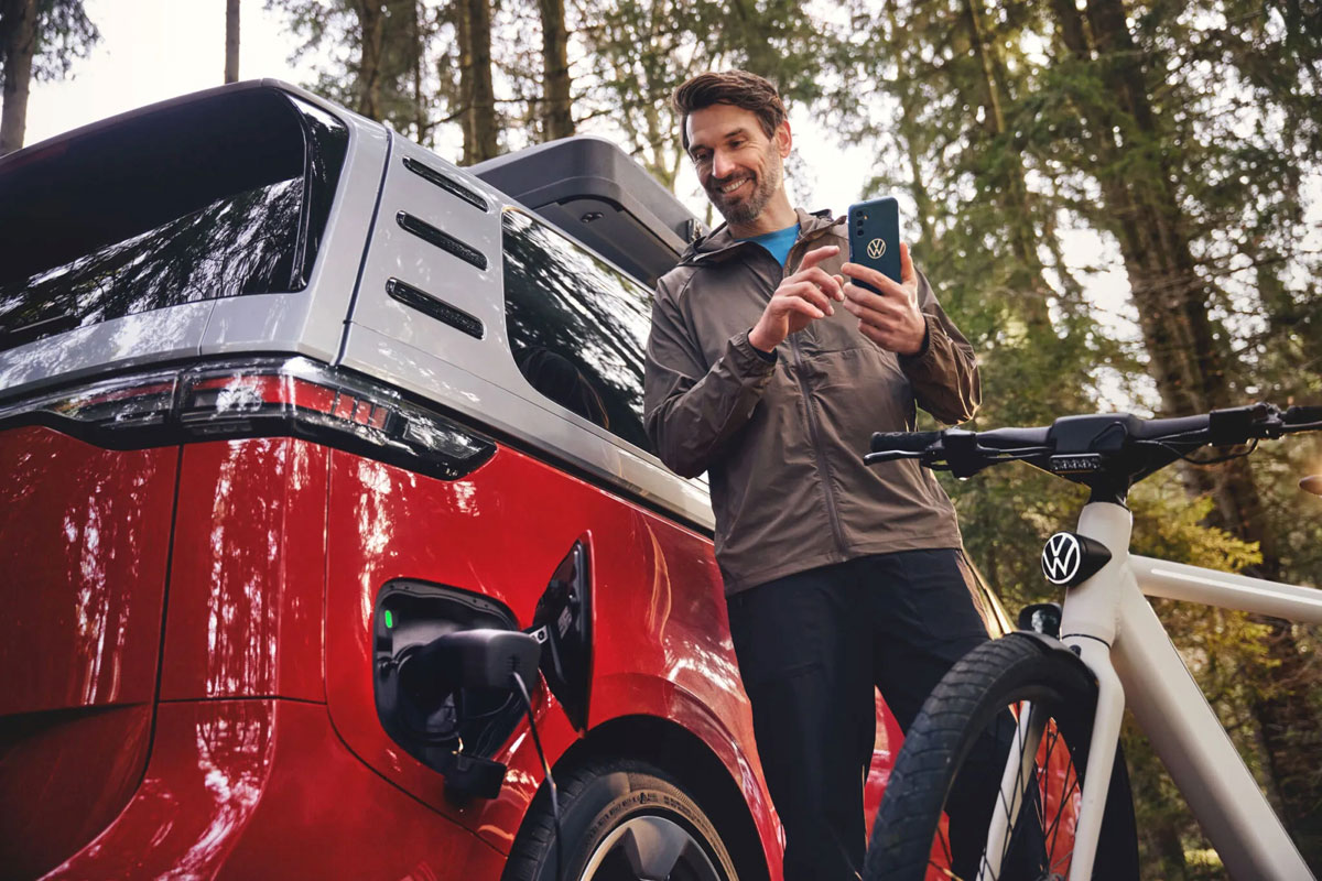 Volkswagen Sport eBike система радара модель 02