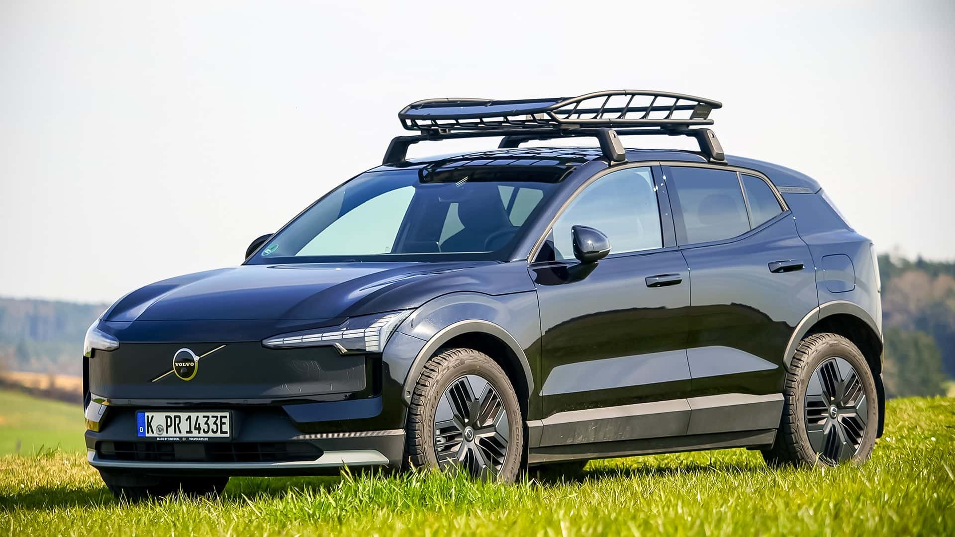 Ближний вид колес Volvo EX30