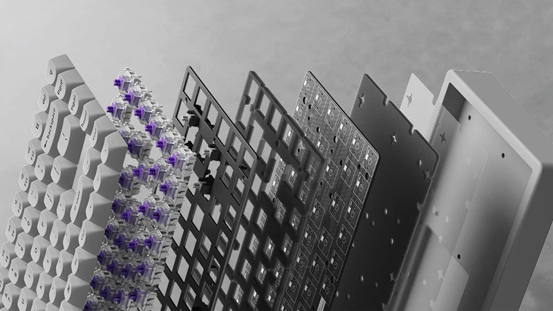 Keychron K2 HE Concrete Edition