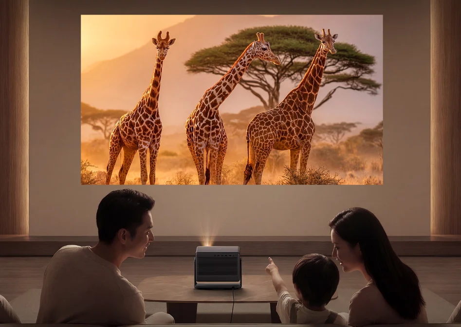 Проектор Xgimi RS30 у інтер'єрі