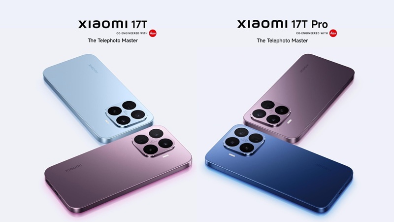 Xiaomi 17T и 17T Pro представленные вместе