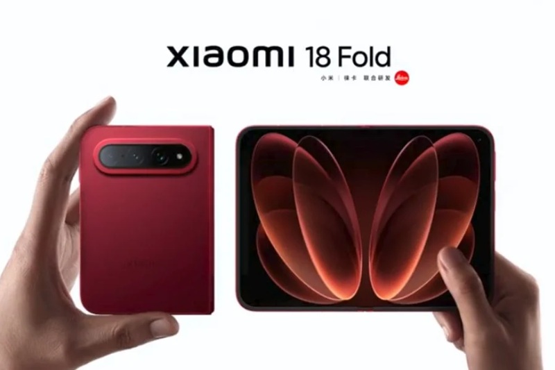 Дизайн Xiaomi 18 Fold