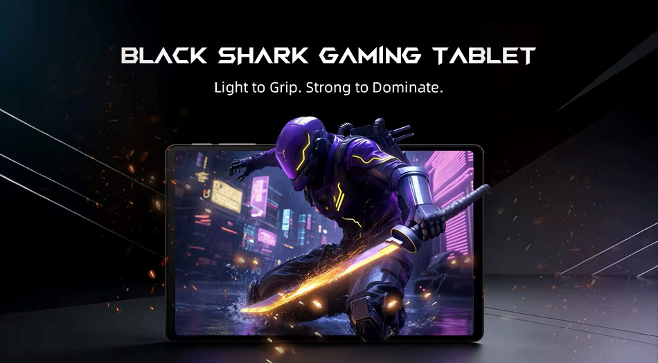 Ігровий планшет Black Shark від Xiaomi з алюмінієвим корпусом