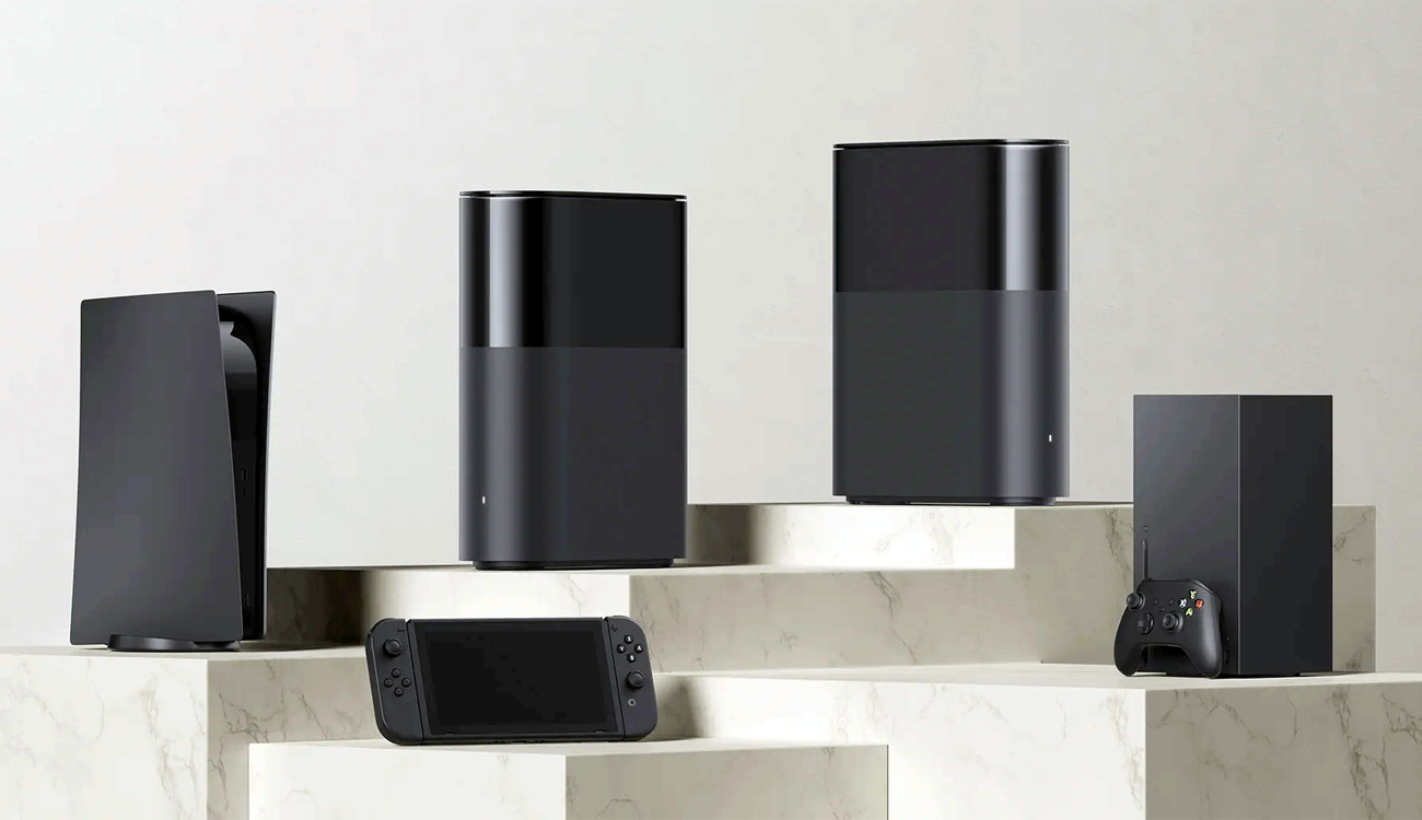 Xiaomi Mesh System BE3600 Pro - вид сзади