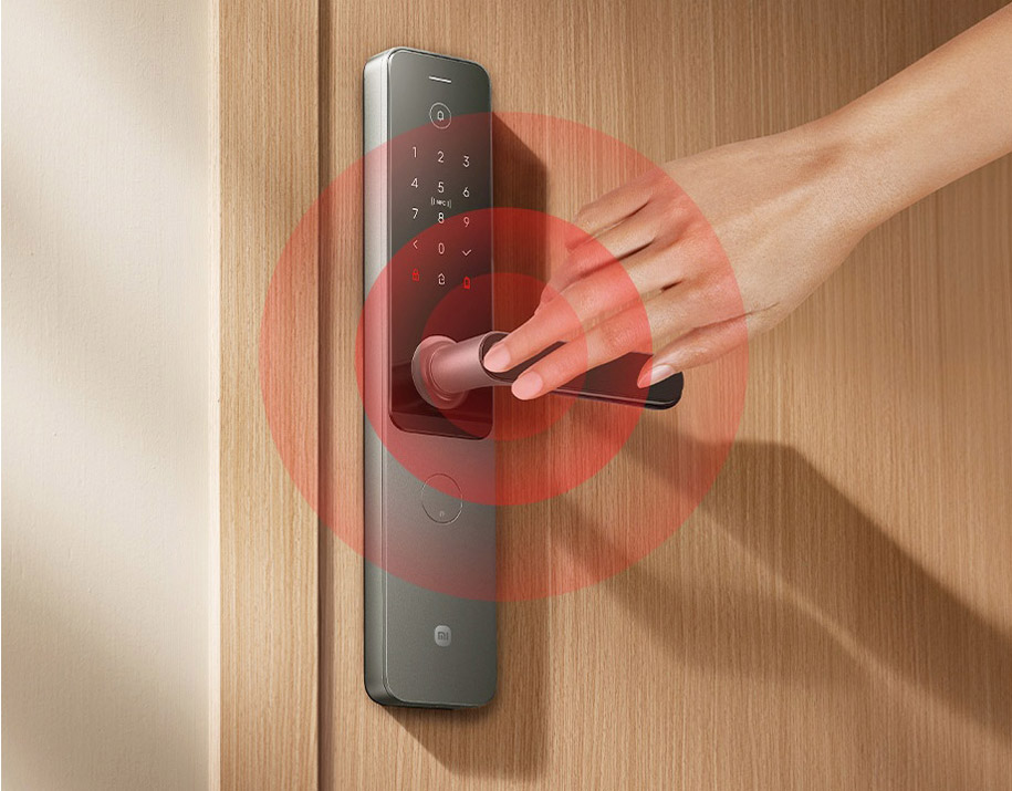 Иллюстрация разблокировки Xiaomi Smart Door Lock G100