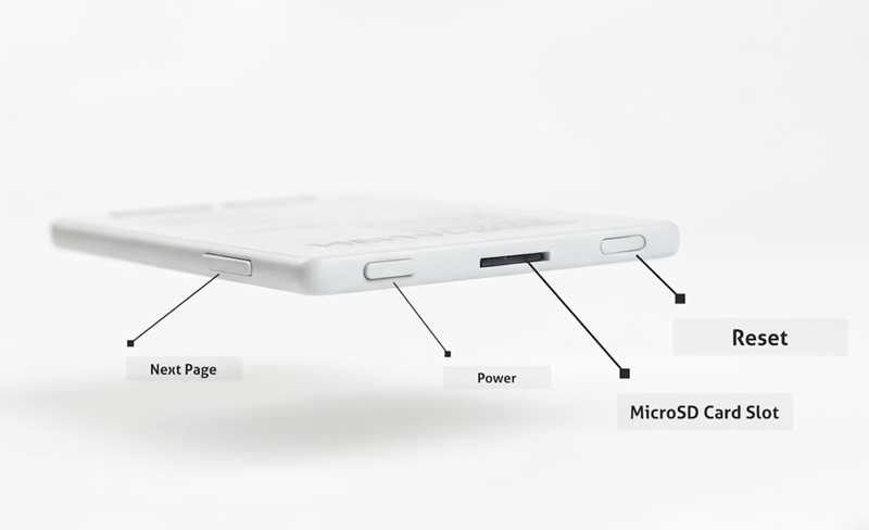 Xteink X3 rear side design