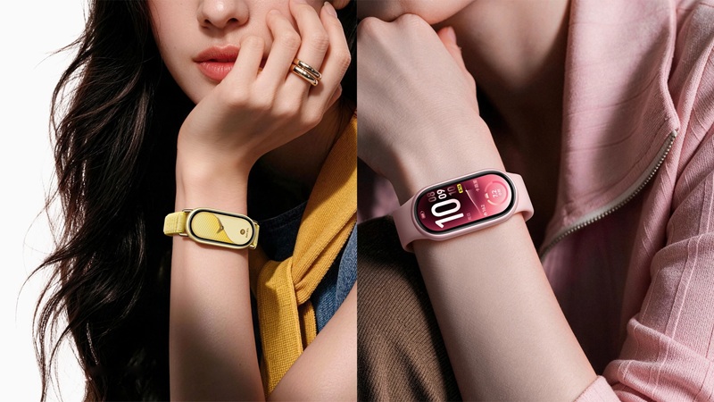 The Smart Band 11 in its metal variant, now available in pink and green alongside the existing color lineup. Source: Xiaomi