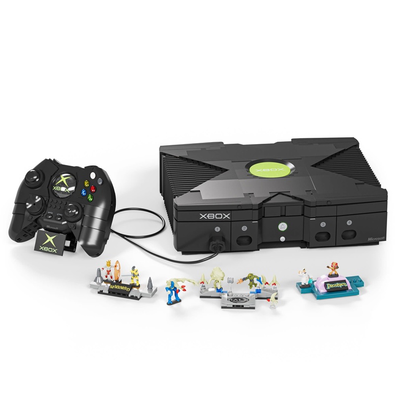 Изображение с диорамой из XBOX игр