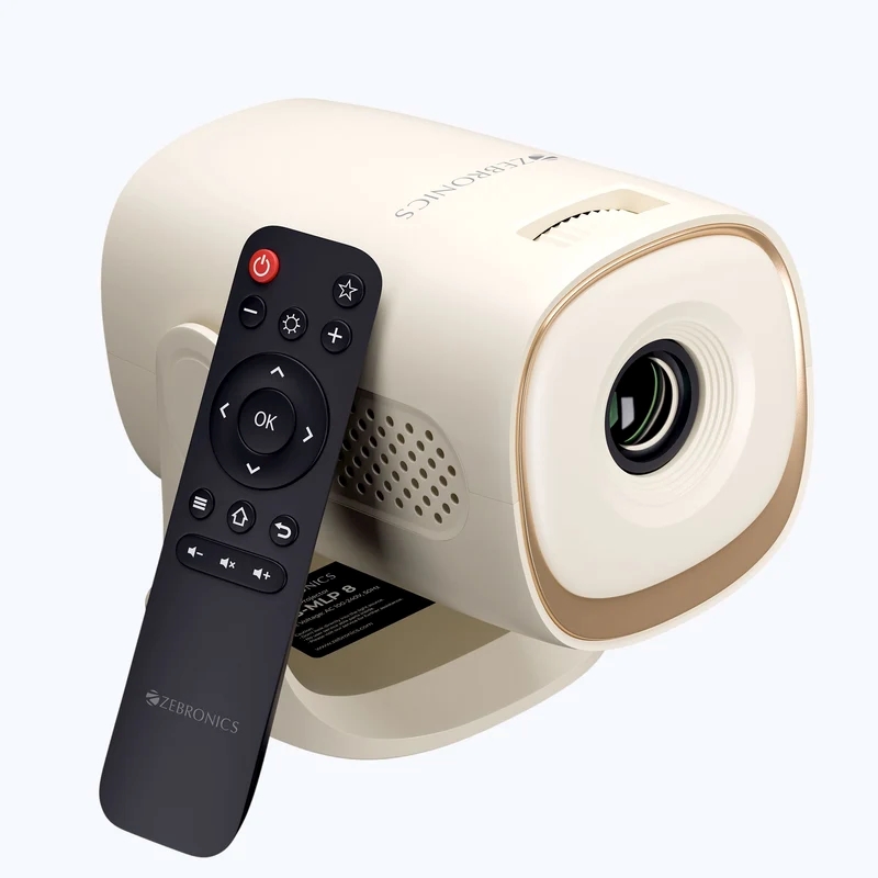 Проектор Zebronics PixaPlay 72 Plus вид спереду
